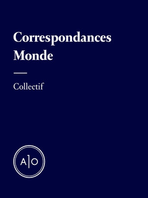 cover image of Correspondances--Monde